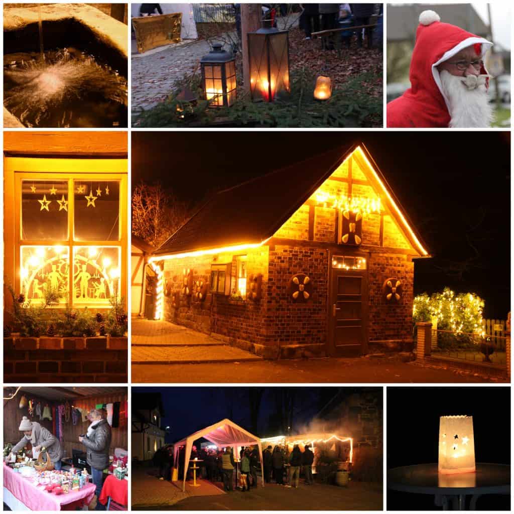 Adelhausen Weihnachten Bildercollage