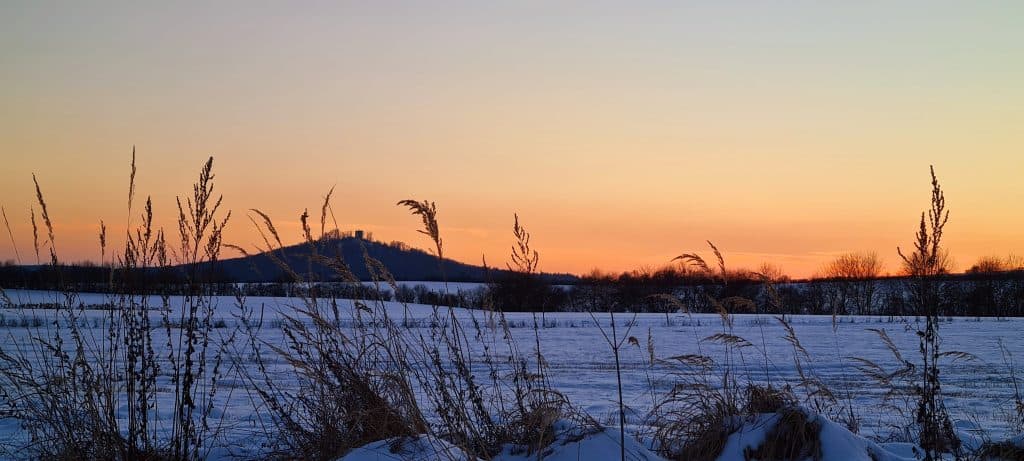 Winterbild Straufhain Elfi Arnold 2